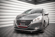 Peugeot 208 GTi Mk1 2013-2015 Frontsplitter V.2 Maxton Design